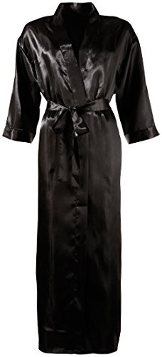Cottelli Collection Lingerie 2X-Large/3X-Large Kimono Black