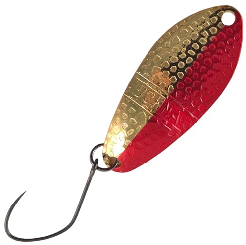 Angler'z System Dohna Spoon Forellen Blinker 2,5g RH01 Rot Gold