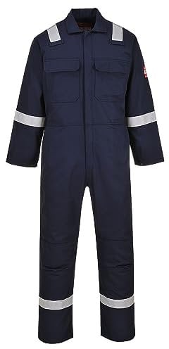 Portwest BIZ5 Tuta Intera Iona Bizweld, Taglia L, Navy