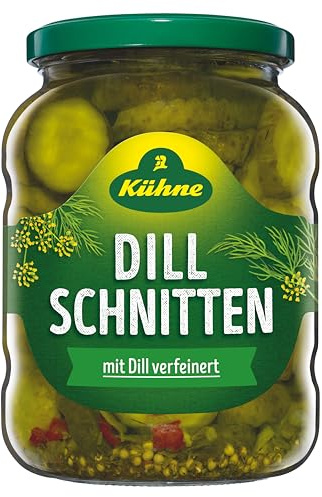 Kühne Dillschnitten, 720ml Glas