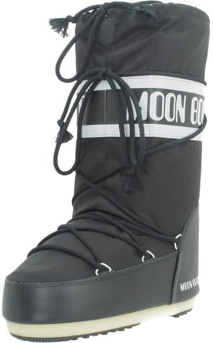 Moon Boot Unisex-Erwachsene Nylon Schneestiefel, schwarz (black 001), 27-30 EU