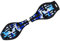 MAXOfit Waveboard Pro XL bis 95 kg mit Leuchtrollen, Lukas, 88x23x30, 14031