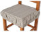 Casatessile Melange Jacquard Kissen mit Gummiband - BEIGE