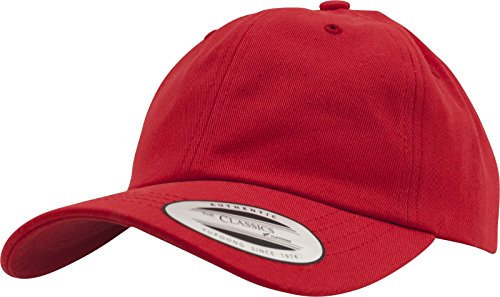 Flexfit Unisex und Kappen, Rot, Einheitsgröße EU