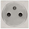 Niessen zenit - Base enchufe 2 polos+tierra frances zenit plata
