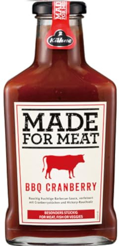 Kühne Made for Meat BBQ Cranberry, 375ml