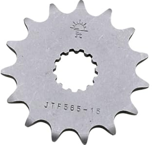 JT Sprockets JTF565.15 15T Stahl-Kettenrad | Feinverzahnt, Innendurchmesser 21,7/25 mm kompatibel mit Kawasaki ER-6 650 N / F 2005-2017, Kawasaki Z 650 2017-2020