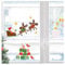 Home Stickers HOWI 002 Fensteraufkleber, Weihnachtsmann