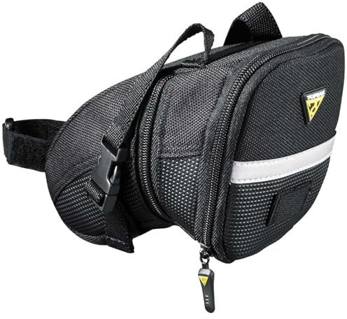 TOPEAK Aero Wedge Pack Strap Satteltasche Riemen Sattelstütze Rücklichtaufnahme Fahrrad Rennrad MTB, 15000007, Größe medium