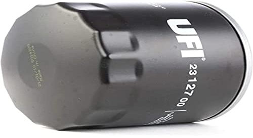 UFI Filters, Filtro Olio 23.127.00, Filtro Olio per Ricambio, Adatto a Auto, Applicabile su Diversi Modelli BobCat,Dodge,Fiat,Lancia, Nissan,Toyota,Volkswagen,Mustang,Maybach,Lamborghini,Jeep,Ford