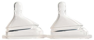 Hegen Babyflasche Ersatzsauger (2 Stück) Schnellen Fluss
