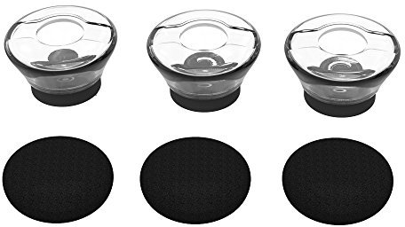 Voyager Legend Eartips para Plantronics Voyager Legend HD Pro, Paquete de 3 Auriculares con Cubierta de Espuma, tamaño pequeño