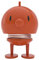 Hoptimist Bumble Wackelfigur & Glücksbringer, Skandinavische Deko Figuren für Wohnzimmer, Schreibtisch, Büro, Bürodeko & Lustige Kleine Geschenke, 7,5 x 8,5 x 10,7 cm, Medium, Orange