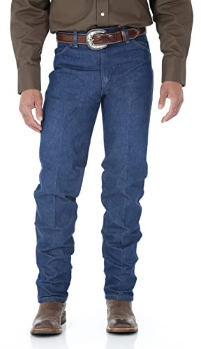 Wrangler Herren 13mwz Cowboy-Schnitt, Original-Passform Jeans, Dark Stone, 32W / 29L