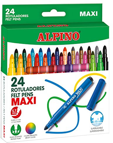 ALPINO AR000007 Pack 24 Filzstifte