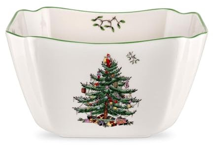Spode Christmas Tree Square Bowl, Small by Spode