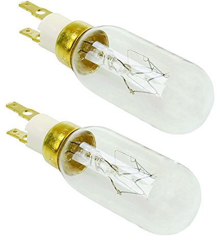 First4spares Replacement Type T25 T Click Style 40w Lamp Bulbs Compatible with Baunekct, Maytag & American Style Fridge Freezers - Pack of 2