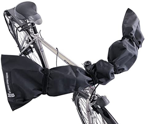 NC-17 Uni Universal Lenkerschutz Fahrrad Heckträger/Fahrradträger/Schutzhülle/wasserfest und robust/E-Bike Ebike Lenkerschutzhülle/Transportschutz, Schwarz, One Size