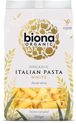 Biona Organic - Wheat Pasta White - Rigatoni - 500g