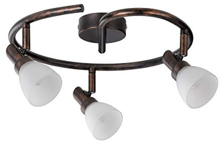 Paulmann Spotlight Classico Twister 3x42W G9 Rusty Iron