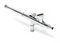 Wiltec Airbrush Pistole Typ 136 mit Double Action Funktion, Düse Ø 0,3 mm, 2 ml Farbbecher, Pipette, Adapter für Modellbau, Nailart usw.