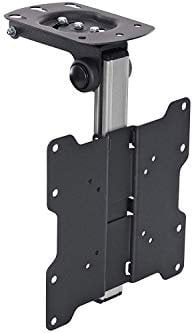 electrosmart Under Cabinet/Sloping Ceiling TV Bracket Mount with Tilt & Height Adjustment for 17 to 37 LCD/LED/Monitor with 75x75 100x100 200x100 & 200x200 VESA