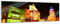 Glasbild - Gendarmenmarkt - Berlin - 120x40 cm - Deko Glas - Wandbild aus Glas - Bild auf Glas - Moderne Glasbilder - Glasfoto - Echtglas - kein Acryl - Handmade