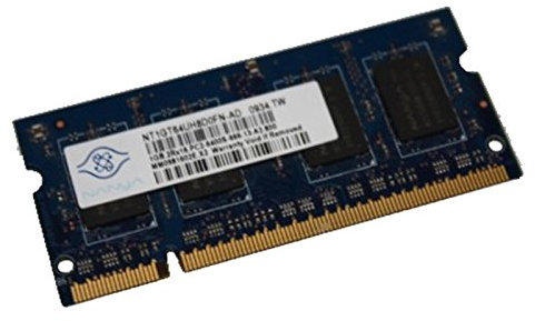 1Go RAM PC Portable NANYA NT1GT64UH8D0FN-AD PC2-6400U SODIMM DDR2 800MHz CL6