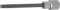 BGS 4217 | Bit Socket | length 140 mm | 12.5 mm (1/2) Drive | internal Hexagon 7 mm