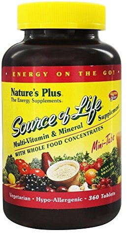 Natures Plus Source of Life Mini-Tabs 360 Mini-Tabletten (375g)