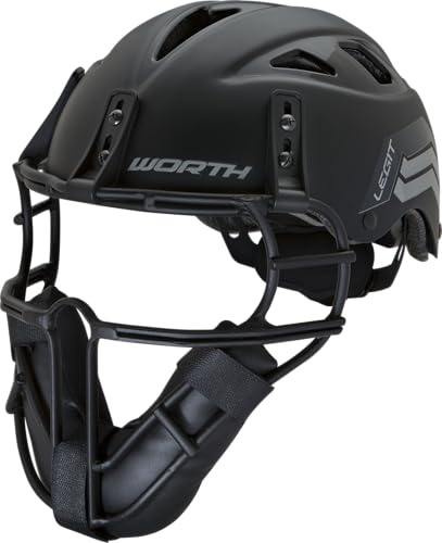 Worth | LEGIT Slowpitch Softball Helmet | Pitchers/Fielders Mask | Multiple Colors