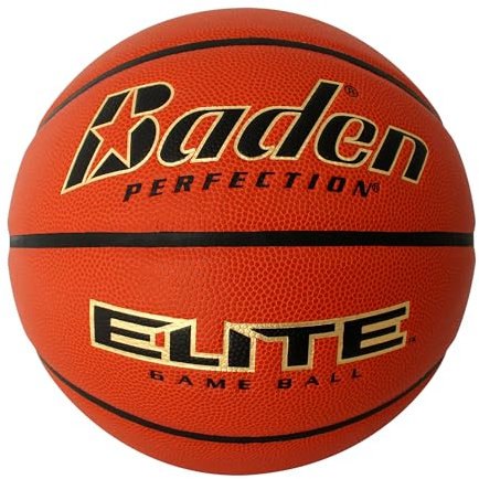 Baden Elite Indoor Spiel Basketball – Größe 6 (72,4 cm)