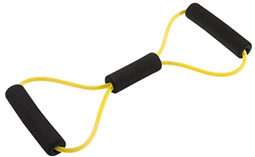 Sport-Tec Fitness Toner Expander Fitness Tube Gymnastikband Body Toner, Leicht, Gelb