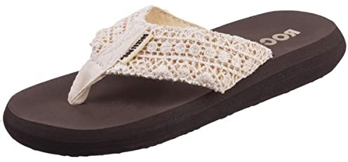 Rocket Dog Damen SPOTLIGHT Zehentrenner, Beige (Natural EA5), 39 EU