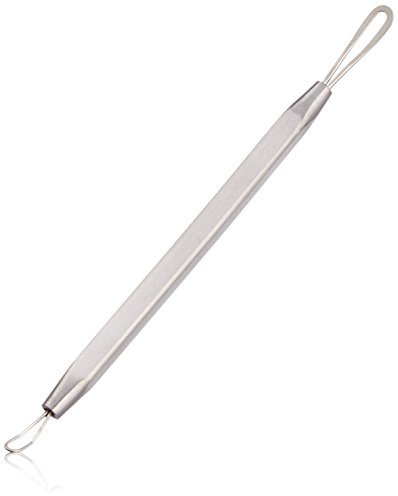 Premax - Levacomedoni - Essential - Dim. 10 cm. - Acciaio Inox - Finitura satinata - Ideale per estrarre i comedoni in modo facile e veloce - 1120 - Made in Italy