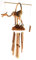 ART-CRAFT WSDR002 Windspiel Mobile Klangspiel Outdoor Inddoor Drachen aus Kokos und Bambus