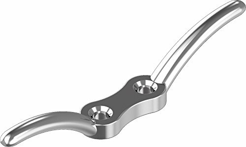 ARBO-INOX KLAMPE BOOTSKLAMPE FLAGGENKLAMPE FESTMACHER BELEGKLAMPE Edelstahl A4 (Flaggenklampe, 67mm)