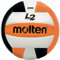 Molten Premium Competition L2 Volleyball, NFHS zugelassen, Schwarz/Orange/Weiß