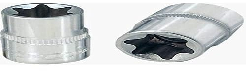 KS Tools 918.1587 1/4 CHROMEplus TX-E-Stecknuss, E10
