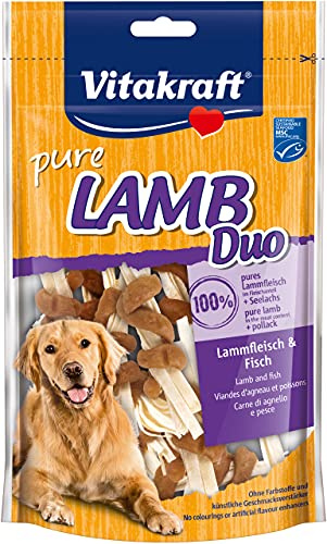 Vitakraft Hundesnack Lamb Duo Lammfleisch und Fisch MSC, 1x 80g