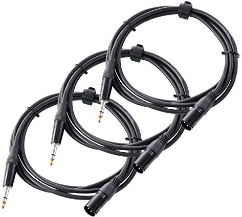 Pronomic Stage JXM-2.5 Stereoklinke/XLR 2,5m 3x Set