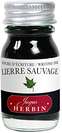 Herbin Bottled Fountain Pen Ink, 10ml - Wild Ivy