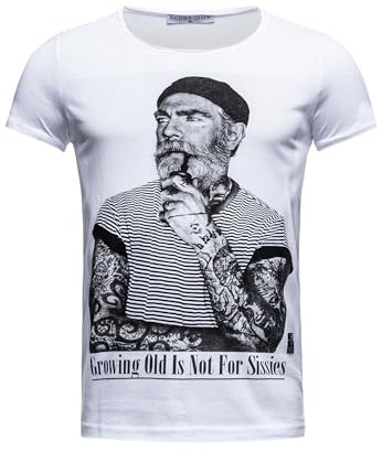 T-Shirt figurbetont Premium Baumwolle Slim Fit