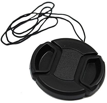 DWL® 52 mm Lens Cap compatible with Canon Nikon Olympus Sony Panasonic Fuji and any other lens with thread size 52mm