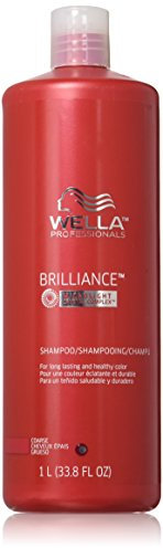 Wella Professional Brilliance Shampoo For Long Lasting and Healthy Color - 33.8 oz by Wella