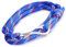 Infinite U Punk Nautical Fish Hook Womens Mens Wrap Bracelet Braided Colorful Nylon Rope Alloy 4-Strands Bracelet Charm Wristband Bangle