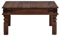 MiaMöbel Couchtisch Colombo 60x60 cm Landhausstil Massivholz Teak Natur
