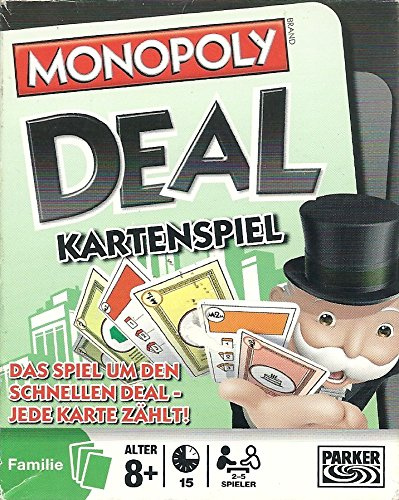 Hasbro - Parker 01723100 - Monopoly Deal Kartenspiel