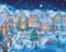 Dorfplatz im Winter Jigsaw Puzzle 1000 Teile
