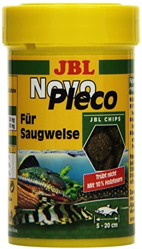 JBL NovoPleco 30310 Alleinfutter für kleine Saugwelse, Tabletten 100 ml